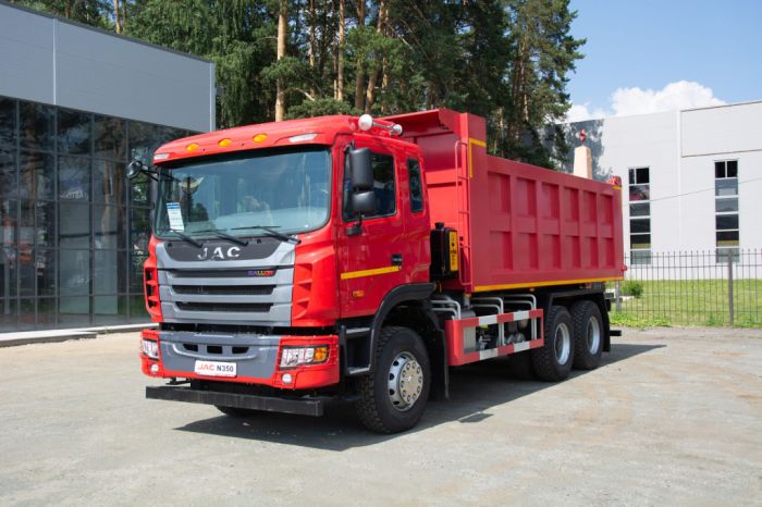 Новый самосвал JAC N350 теперь в ГРУЗОМОЛЛ